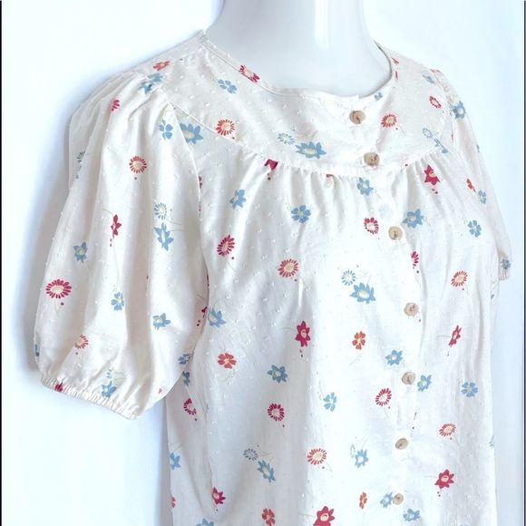 Madewell Prose Shirt in Dotted Floral Heyday - Picture 2 of 3